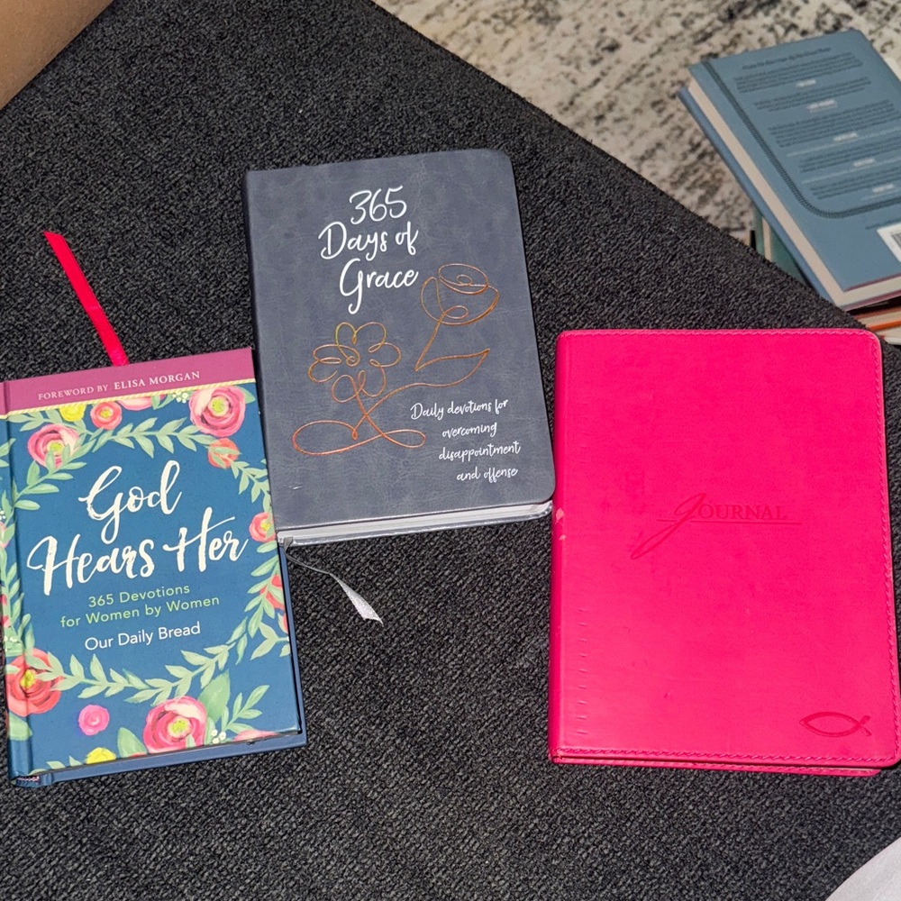 Inspirational Journals and Devotional Books Set